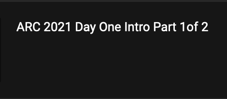 Day 1 Intro (1of2)