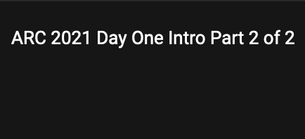 Day 1 Intro (2of2)